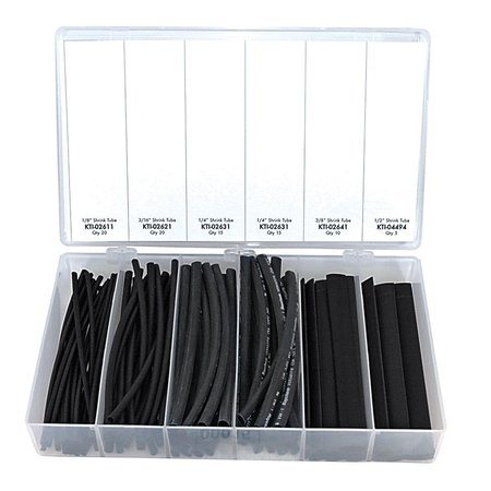 K-TOOL INTERNATIONAL Shrink Tube Kit, 85 Piece KTI00035